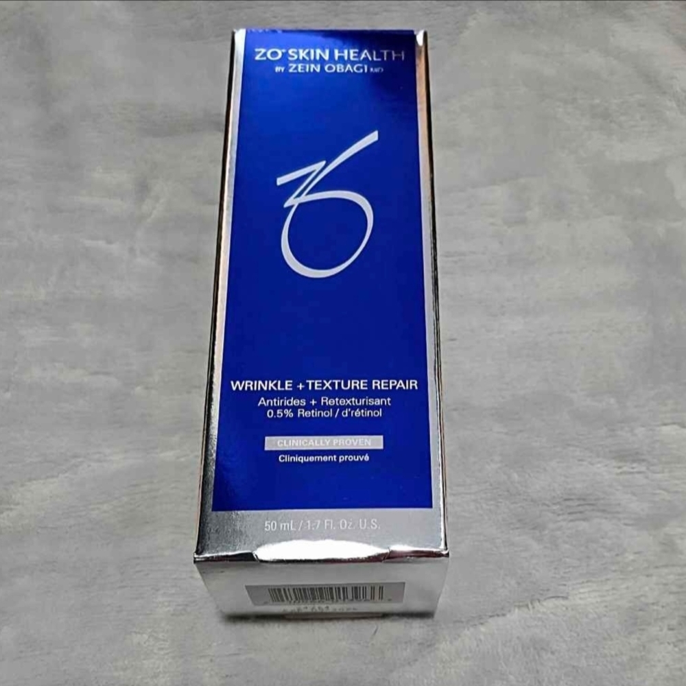 New ZO Skin Wrinkle + Texture Repair Serum 0.5% Retinol 50ml In Original Box